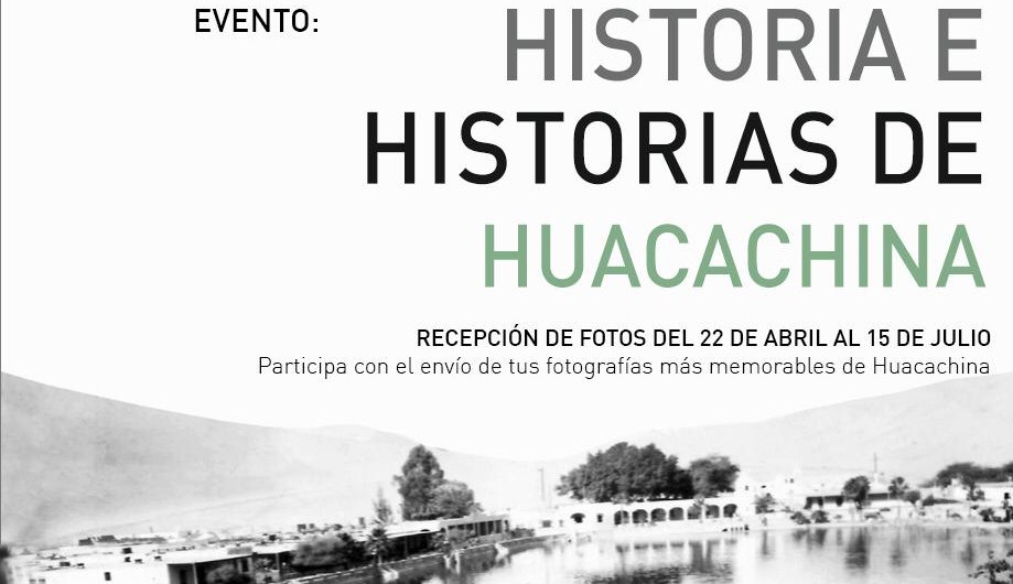 DDC Ica invita a la comunidad a participar en evento fotográfico “Historia e Historias de la Huacachina”