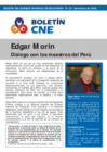 Vista preliminar de documento CNE Opina N° 25: Edgar Morín. Diálogo con los maestros del Perú