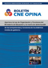 Vista preliminar de documento CNE Opina N° 24: Aportes a la Ley de Organización y Funciones del MINEDU