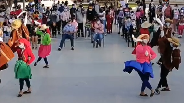 Activando Cultura del Ministerio de Cultura llegó a Talara con música y danzas 