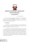 Vista preliminar de documento RD N°243-2021-MTC-16[R][R].pdf