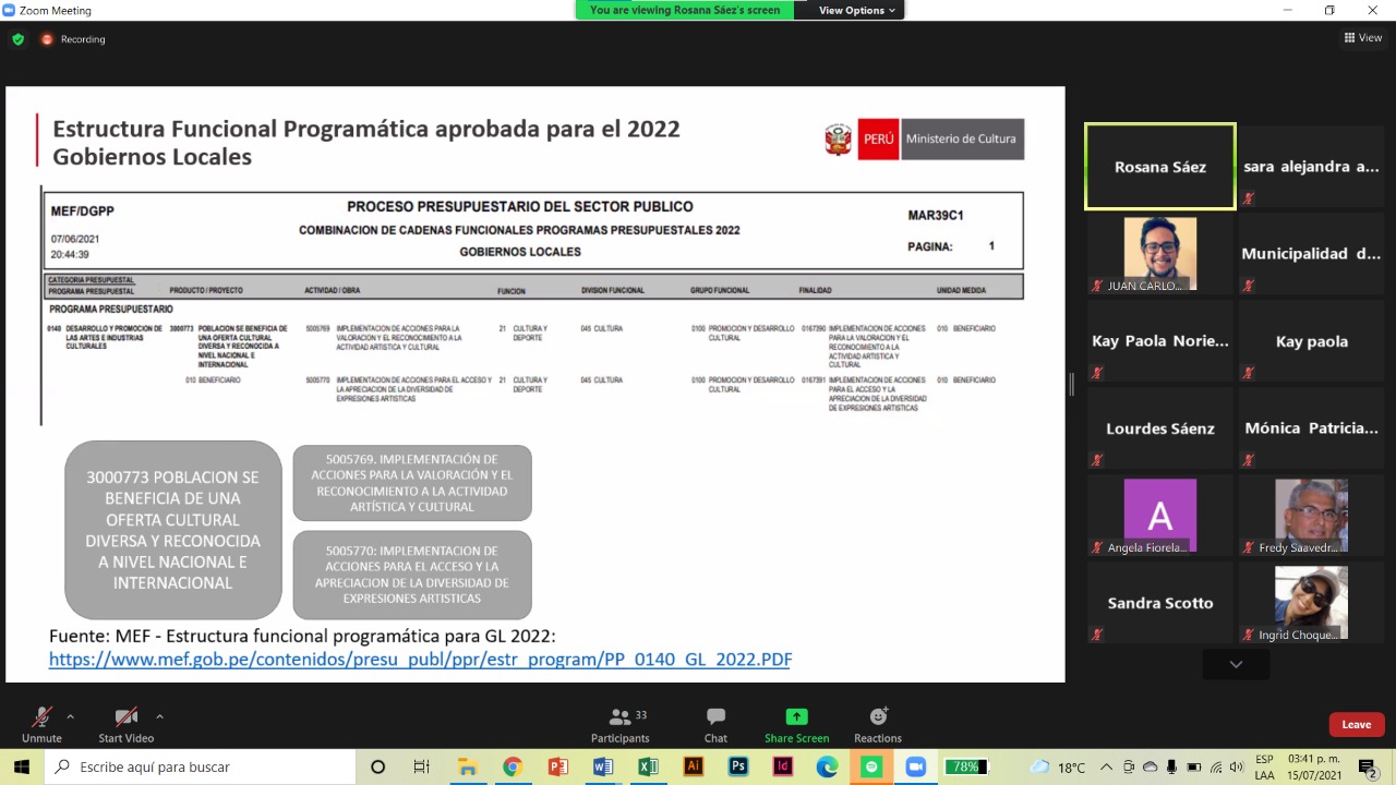 Ministerio de Cultura crea la Red de Gestión Pública en Industrias Culturales y Artes