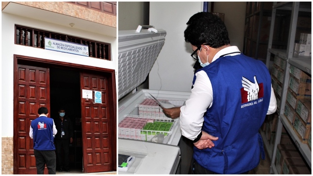 Foto de almacén de medicinas