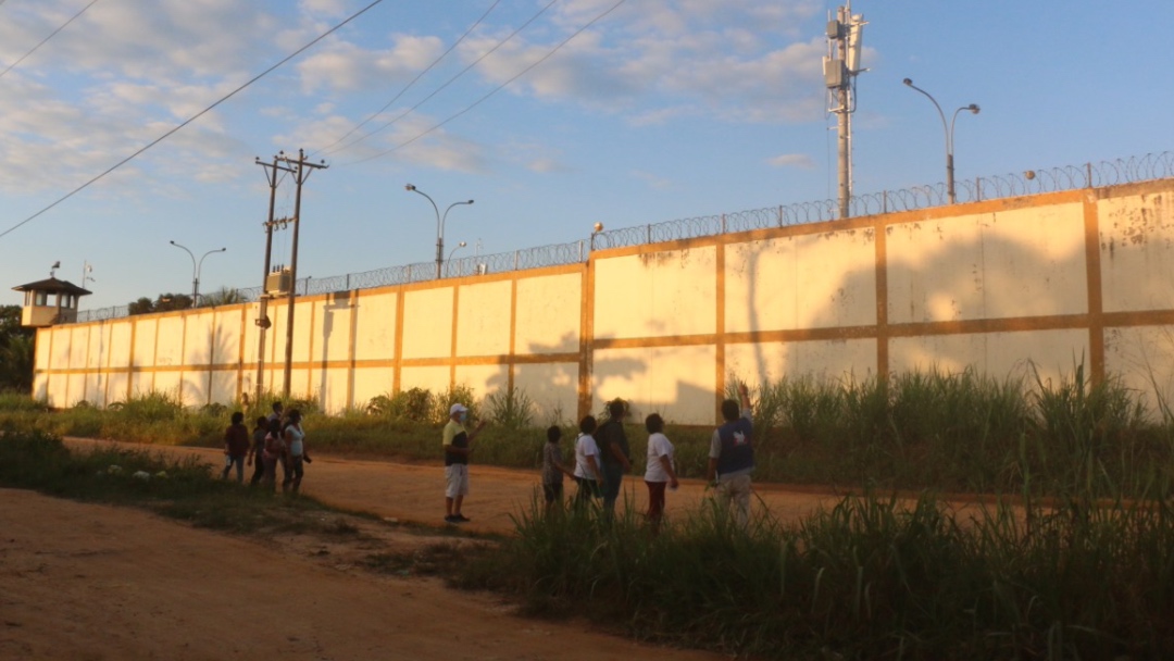 Foto de exterior de penal