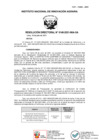 Vista preliminar de documento Resolución Directoral N° 0148-2021-INIA-OA