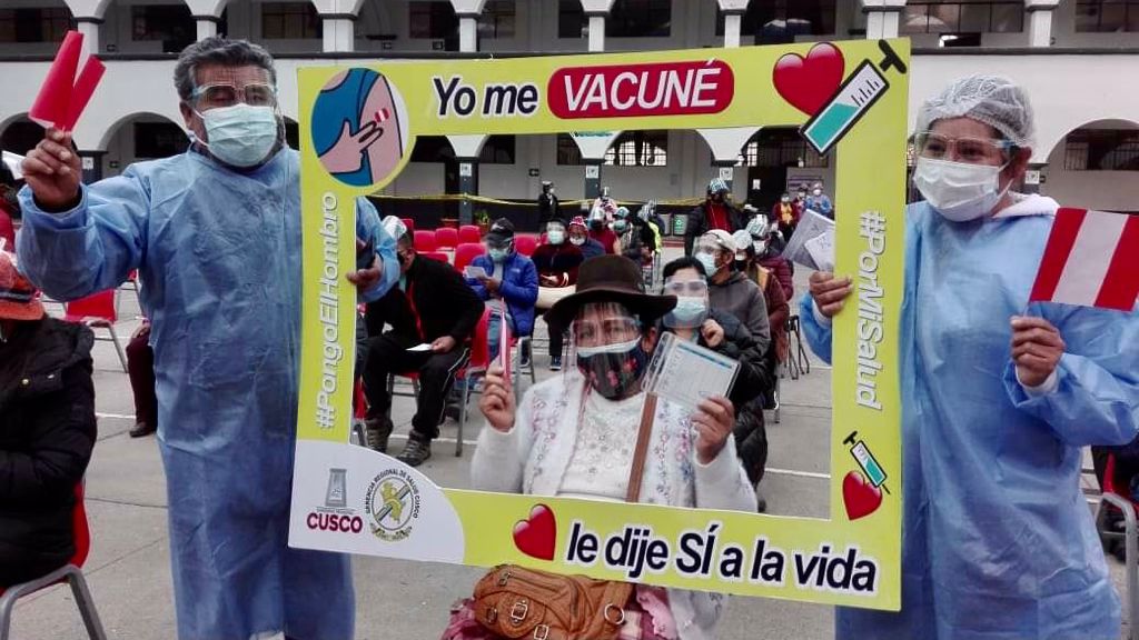 Tumbes, Cusco e Ica aplicaron más de 110 000 dosis de la vacuna contra la COVID-19 durante la Vacunatón