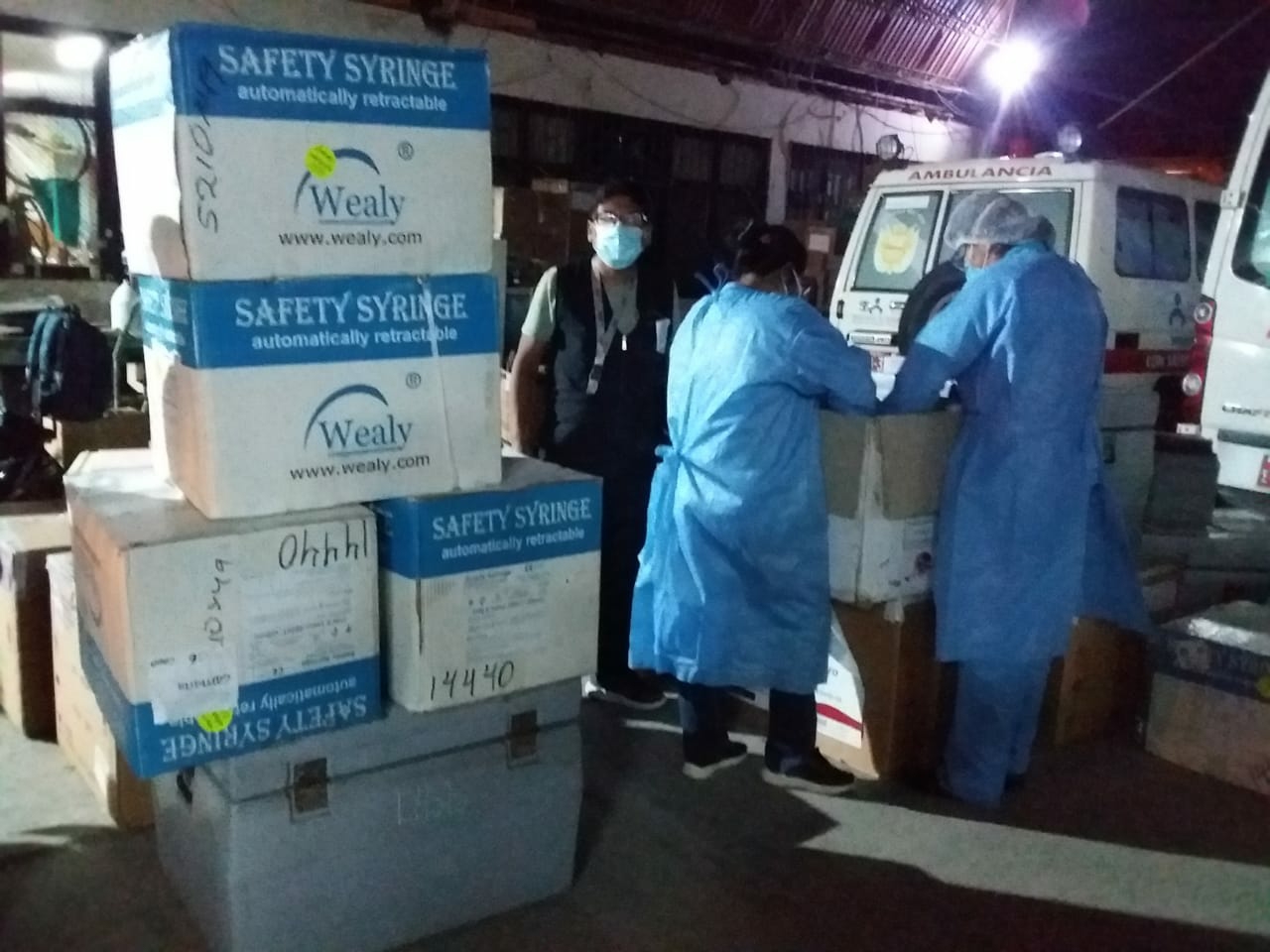 Imagen 2 transporte de Vacunas para Chala