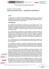 Vista preliminar de documento Resolución Directoral