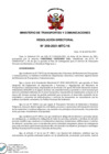 Vista preliminar de documento RD N°259-2021-MTC-16[R][R].pdf