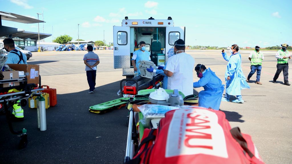 Minsa trasladó a Lima a cuatro menores y dos adultos tras accidente en comunidad nativa de Ucayali