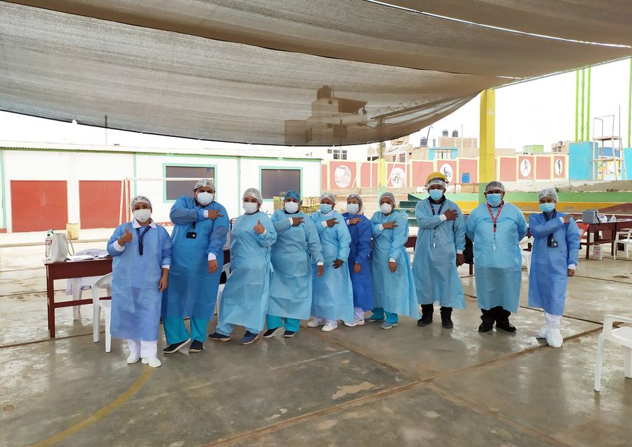 personal medico de Chala