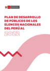 Vista preliminar de documento Plan de Desarrollo de Públicos Elencos Nacionales al 2022