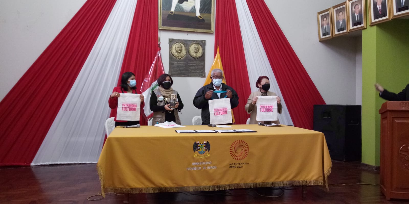 Ministerio de Cultura firma convenio con Municipalidad Provincial de Huaral en beneficio del patrimonio cultural de dicha localidad