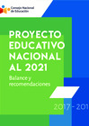 Vista preliminar de documento Proyecto educativo Nacional al 2021. Balance y Recomendaciones 2017 - 2018
