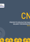 Vista preliminar de documento Proyecto Educativo Nacional 2021. Balance y Recomendaciones 2015.