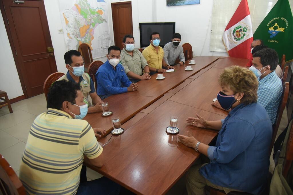 Reunión de trabajo entre el OSINFOR y las autoridades forestales de Loreto y Ucayali.