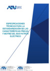 Vista preliminar de documento Especificaciones Técnicas para la Estandarización de las características físicas y motrices del Bus Patrón Eléctrico