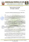 Vista preliminar de documento Resolución de Alcaldía 70