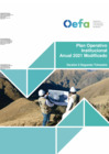 Vista preliminar de documento Plan Operativo Institucional Anual 2021 Modificado - Versión 2 Segundo Trimestre