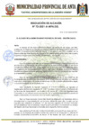 Vista preliminar de documento Resolución de Alcaldía 73