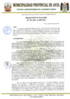 Vista preliminar de documento Resolución de Alcaldía 152