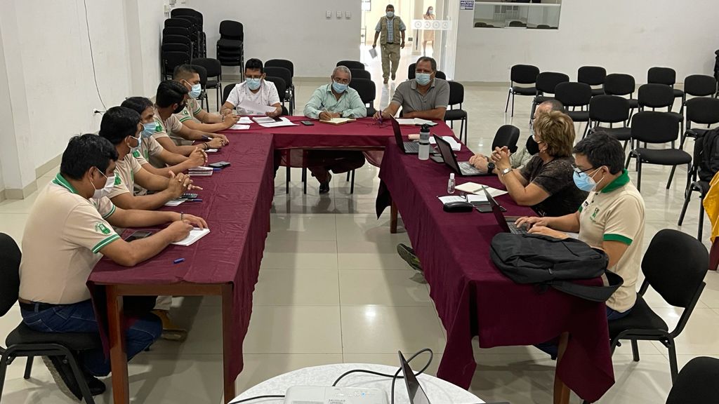 Reunión de trabajo del OSINFOR.
