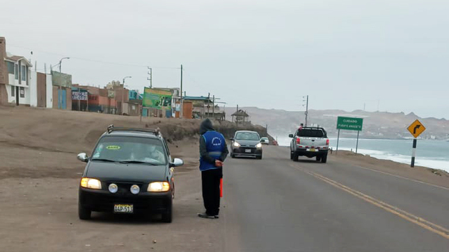 Operativos de transportes en Chala