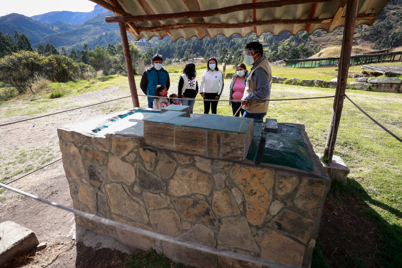 Monumento Arqueológico Chavín se reactiva con la llegada de visitantes