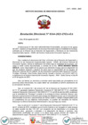 Vista preliminar de documento Resolución Directoral N° 0164-2021-INIA-OA