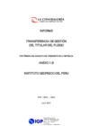 Vista preliminar de documento 00_Informe de Transferencia de Gestión-IGP.pdf