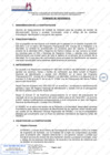 Vista preliminar de documento Servicio de Aseguramiento de Calidad de Software para las pruebas de revisión de documentación técnica y pruebas funcionales, script y código de los sistemas informáticos: Identificación y los que le dan soporte.