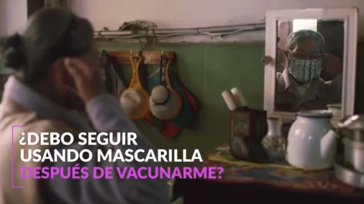 COVID-19: A través de WhatsApp el Ministerio de Cultura difunde vídeo en 26 lenguas indígenas y variedades sobre importancia de vacuna