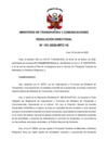 Vista preliminar de documento R.D. N° 191-2020-MTC-16.pdf