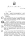 Vista preliminar de documento RM 410- Autorizar el viaje en comisión de servicio de Felix Lossio y 51 miembros del Elenco Nacional