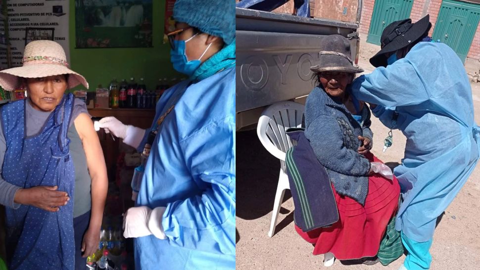 Puno: avanza vacunación de mayores de 40 años en Huancané, Moho y Putina