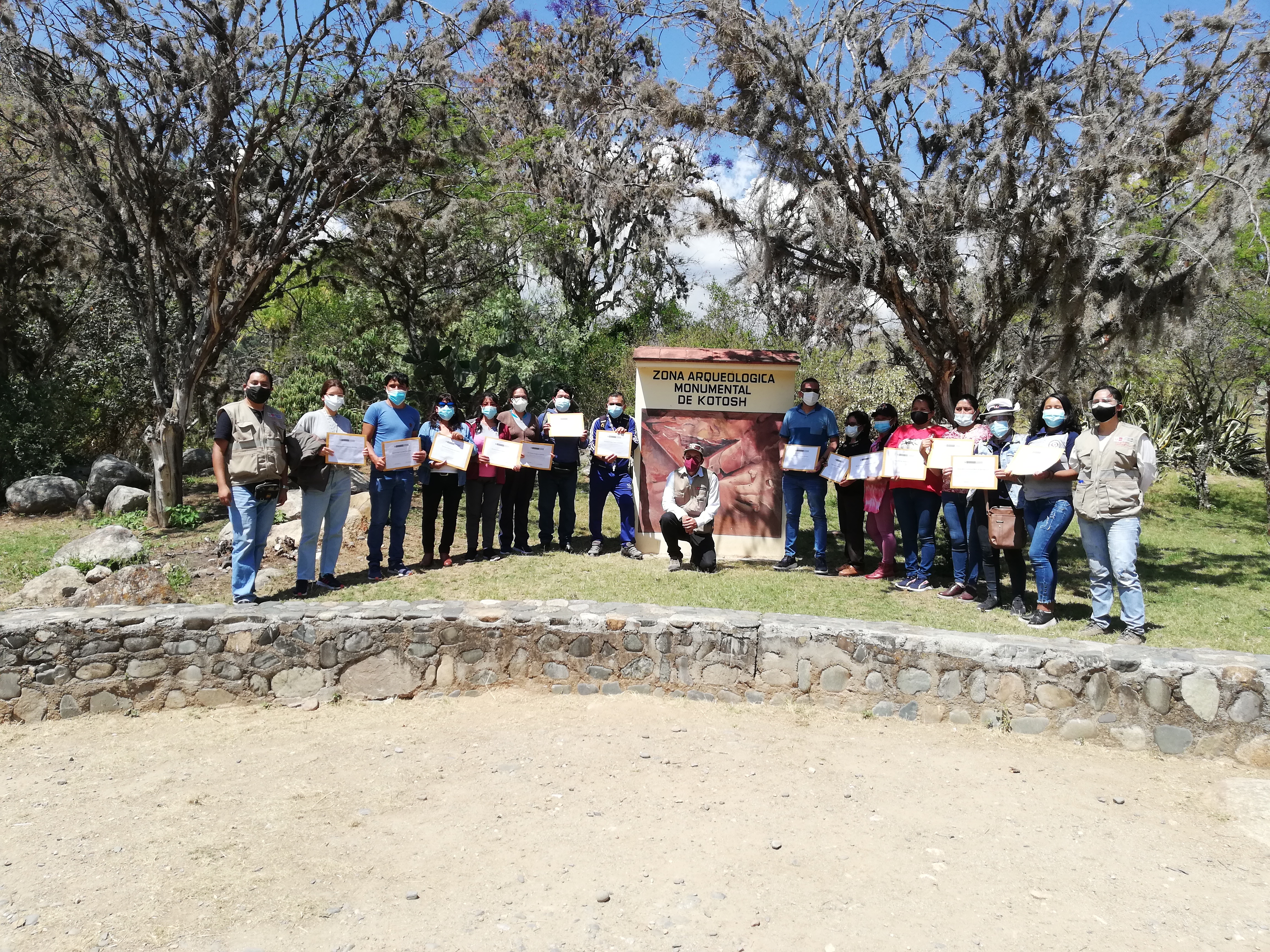 Se desarrolló curso taller a docentes sobre el Patrimonio Cultural de Kotosh
