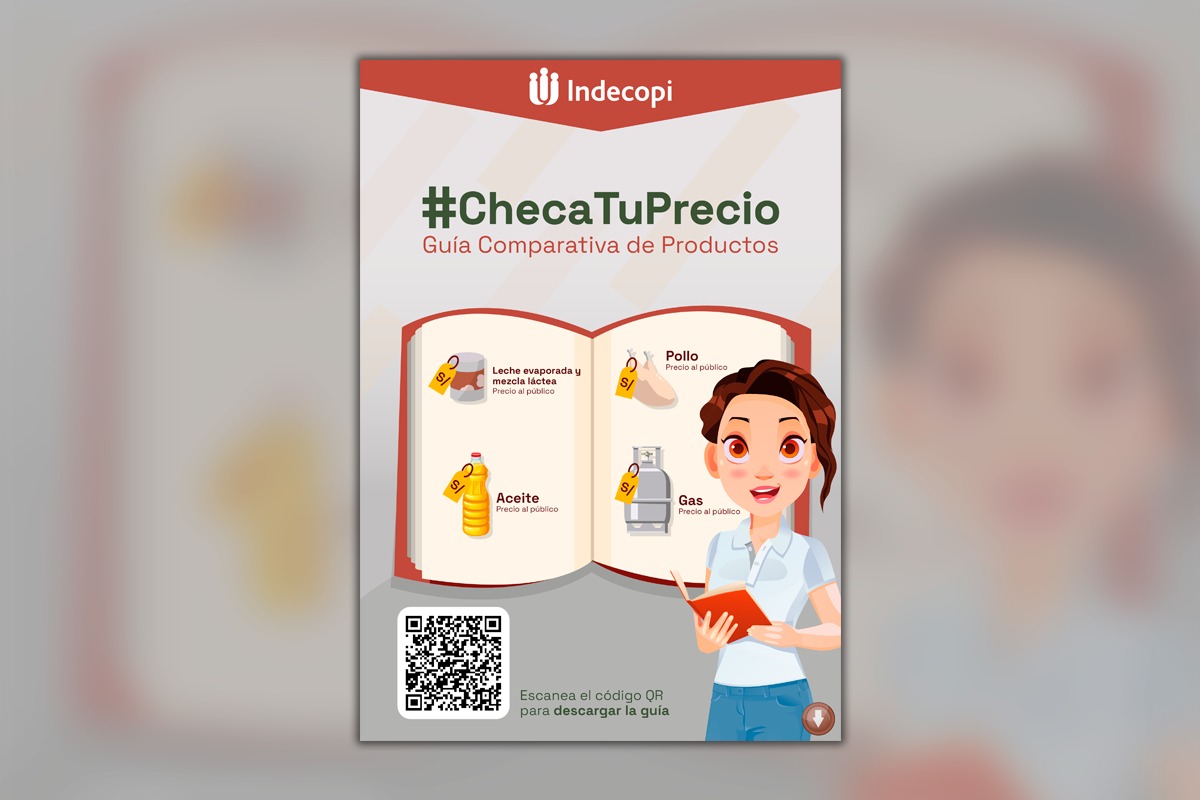 El Indecopi lanza ‘Guía comparativa de productos de la canasta básica’ para contribuir con la economía familiar