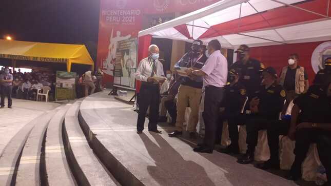 Alcalde Raúl Culqui Puerta solicita financiamiento para seguridad ciudadana