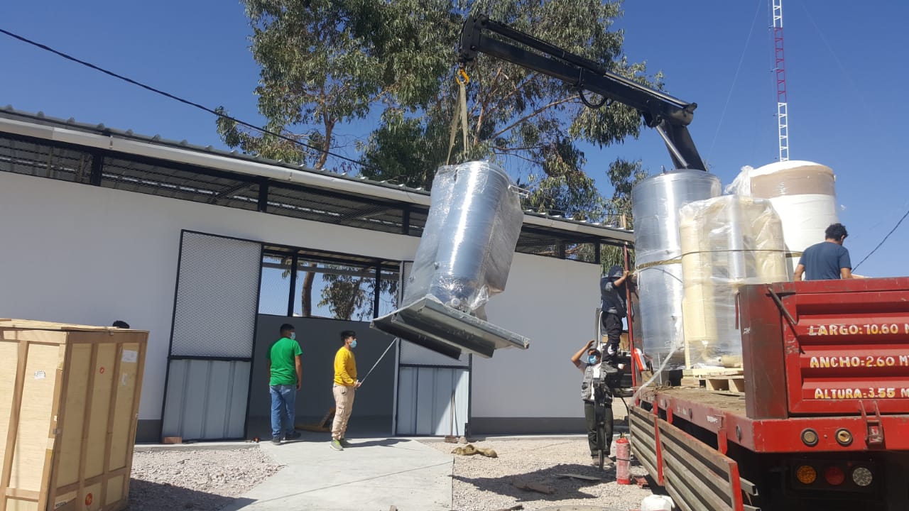 Ayacucho: llegó nueva planta de oxígeno medicinal para Lucanas