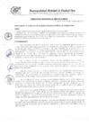 Vista preliminar de documento O.M-N°005-2019-MDCE Regular el monto por derecho de emisión mecanizada y distribución del impuesto predial