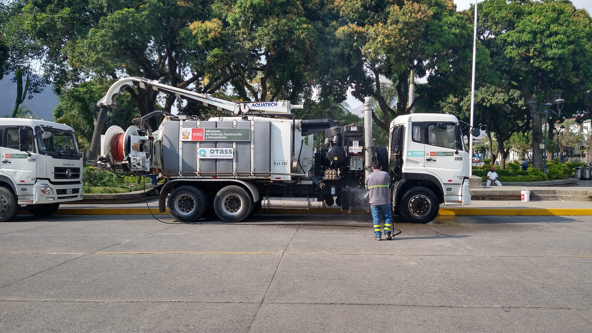 Dos modernos equipos hidrojet llegaron a Quillabamba para descolmatación de redes de alcantarillado