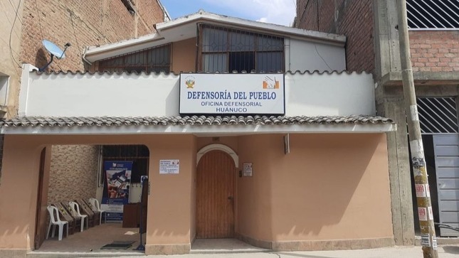 Foto de fachada de la oficina defensorial