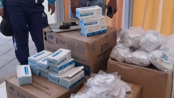 Minsa distribuye más de 14 000 kits de mascarillas en la provincia de Churcampa en Huancavelica