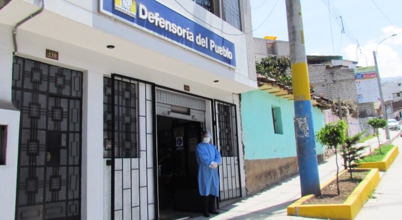 Foto de fachada de oficina defensorial