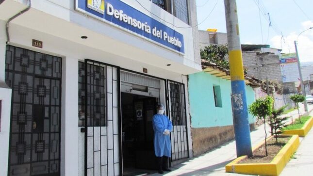 Foto de fachada de oficina defensorial