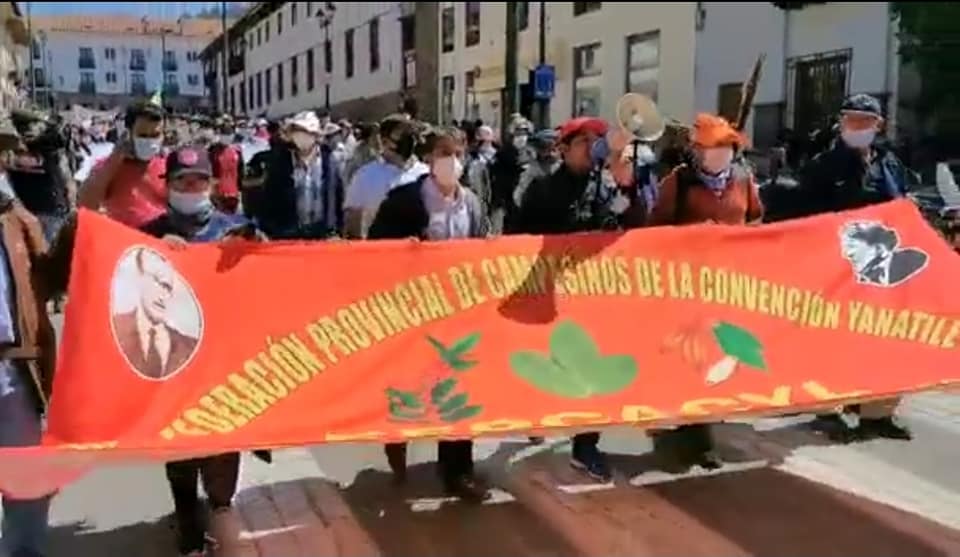 Autoridades y pueblo convenciano en pie de lucha en defensa de Choquequirao