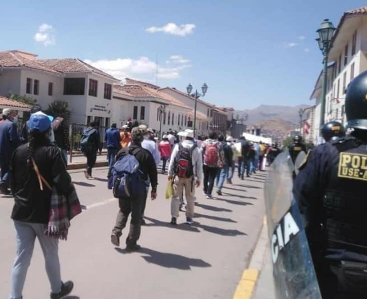 Autoridades y pueblo convenciano en pie de lucha en defensa de Choquequirao