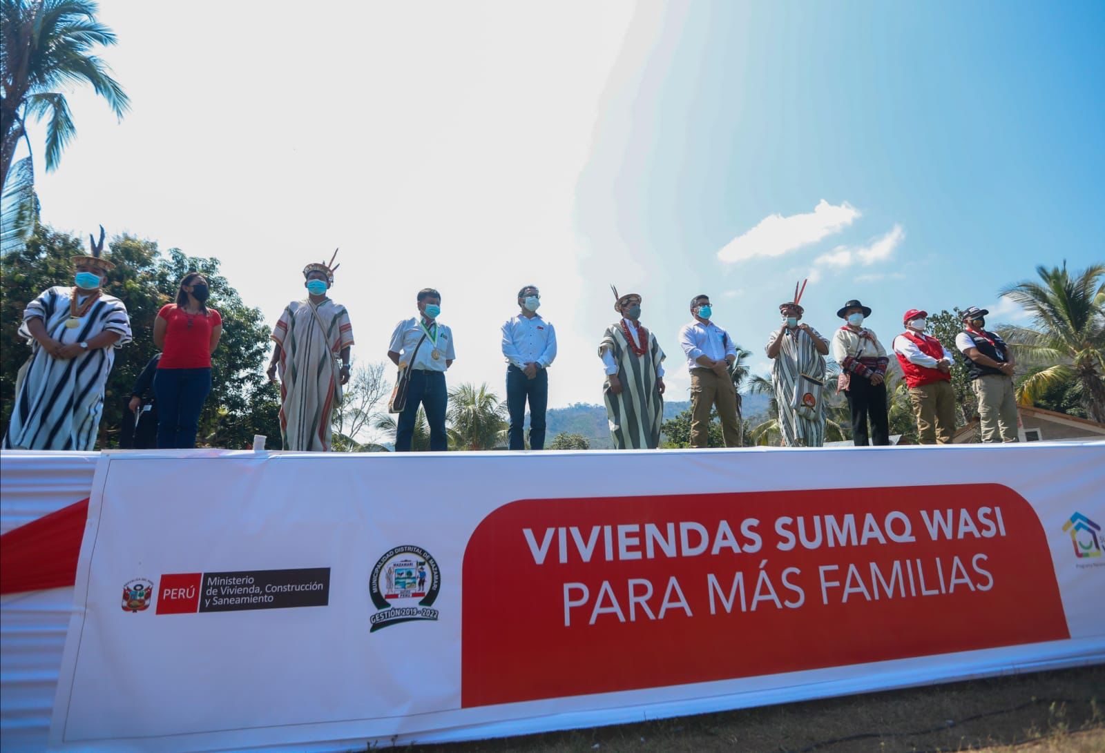 Ministro de Defensa acompañó al presidente de la República en sus actividades en la región Junín