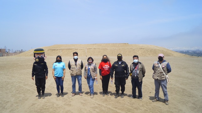 Ministerio de Cultura involucra a la ciudadanía de Chimbote para la protección del Sitio Arqueológico Huaca San Pedro
