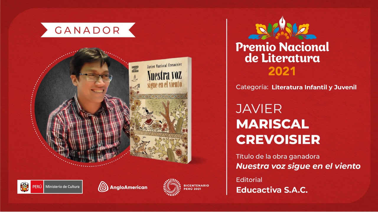 Ministerio de Cultura presenta a los ganadores del Premio Nacional de Literatura 2021